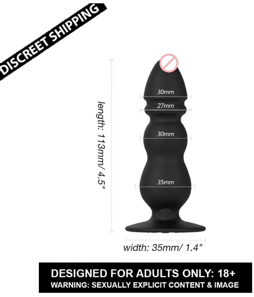 Spark Pro Remote-Controlled E-Stim Anal Plug