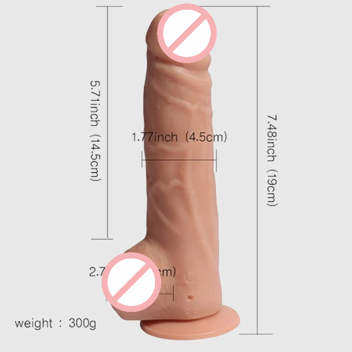 Big Detective – Wireless Remote Control Vibrating Dildo