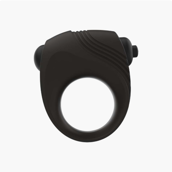 Torque Silicone Vibrator Ring Massager Enhanced Sensation Ring