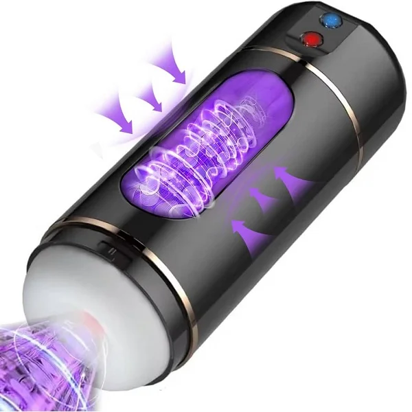 Vortex Air-Pulse Sucking & Vibrating Masturbator